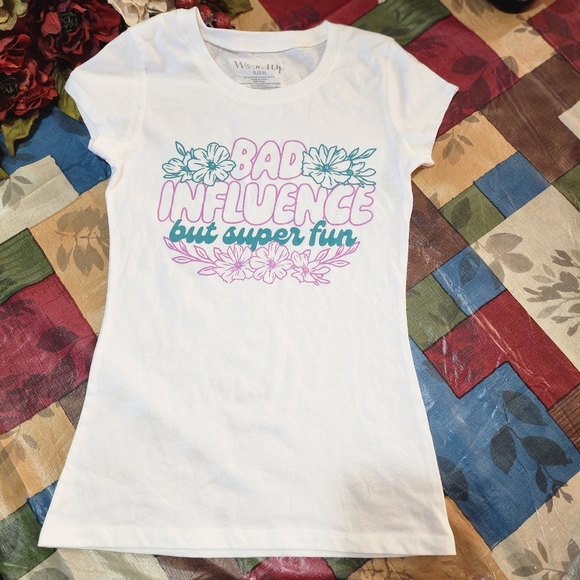Bad Influence Short Sleeve Graphic T-Shirt - Picture 1 of 7